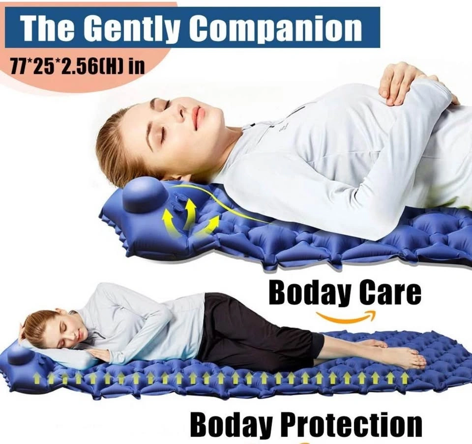 Self-Inflating Backpacking Sleeping Pad with Pillow - photo 3