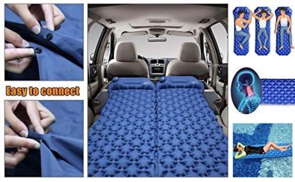 Self-Inflating Backpacking Sleeping Pad with Pillow - photo 4