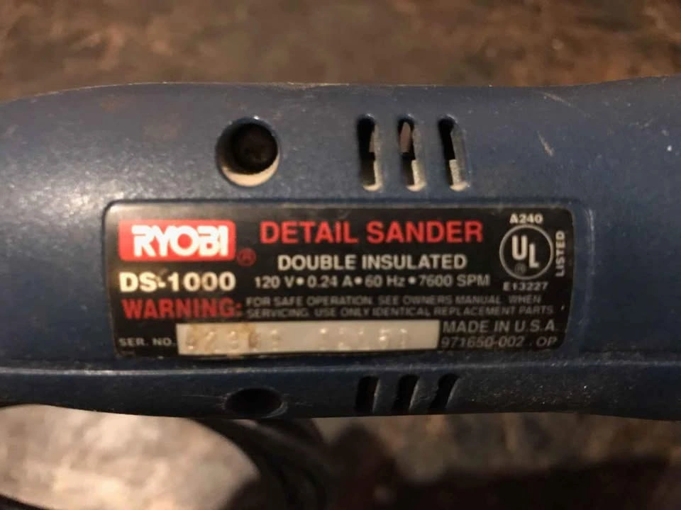 Ryobi Detail Sander - photo 2