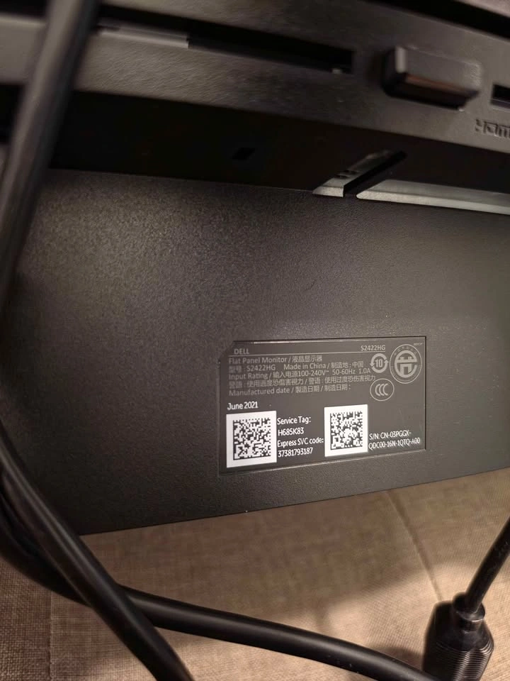 Dell 24 in Curved Gaming Monitor - photo 2