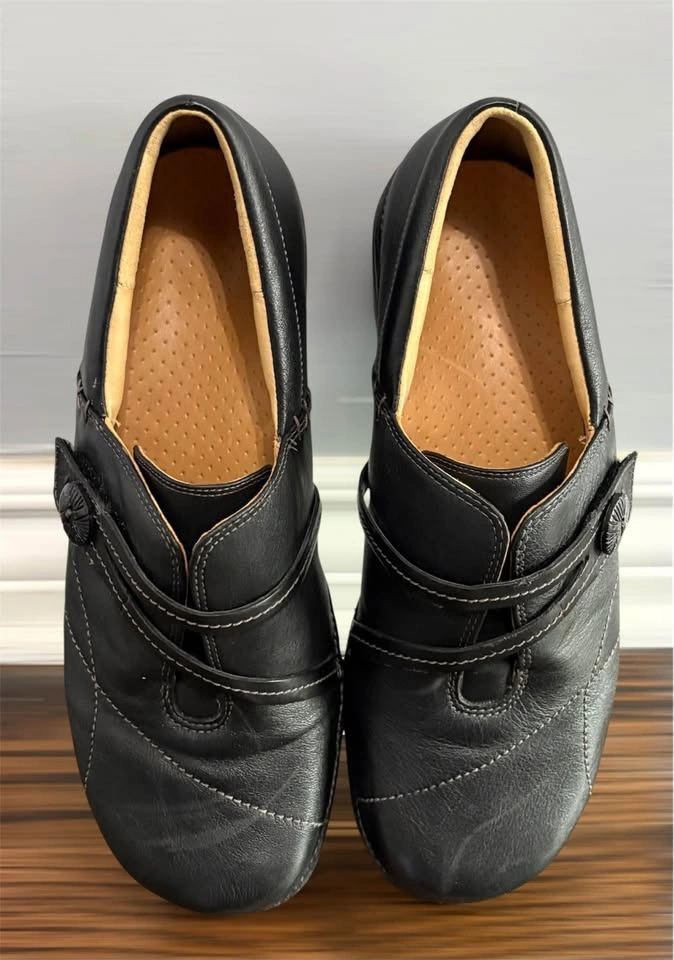 Clarks Artisan Unstructured Esma Womens Leather Comfort Shoes Si - photo 4