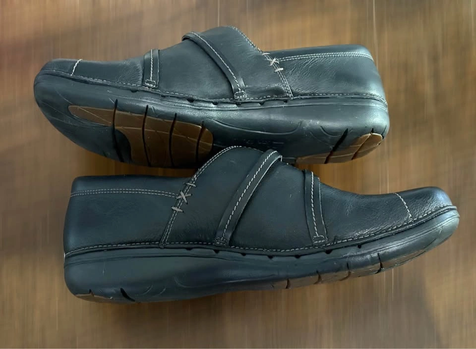Clarks Artisan Unstructured Esma Womens Leather Comfort Shoes Si - photo 5