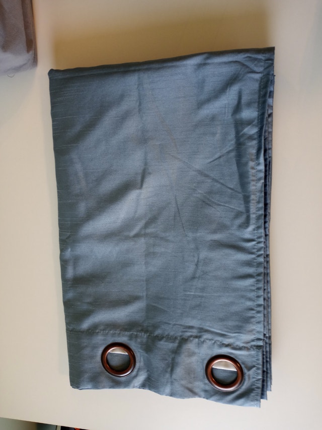Grommet Panel Curtains, Room Darkening, 54" W x 84" H - photo 2