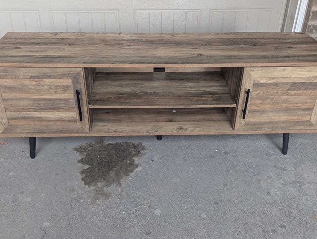 TV Stand 65" - Rustic Oak - photo 3