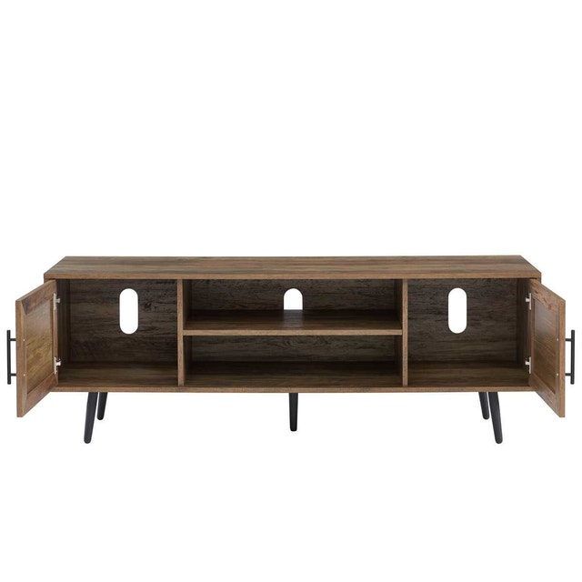 TV Stand 65" - Rustic Oak - photo 4