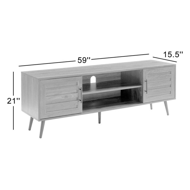 TV Stand 65" - Rustic Oak - photo 5