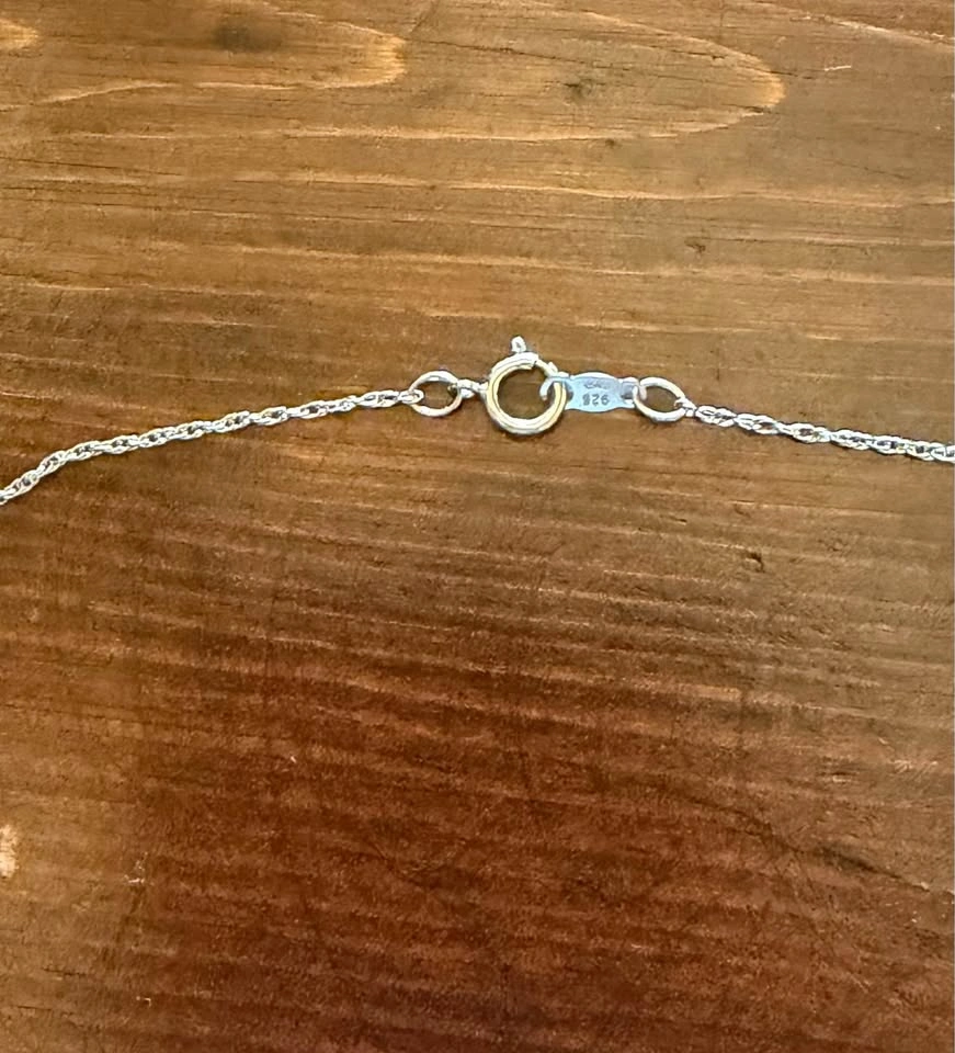 Swarovski Crystal Sterling Silver Necklace Like New! - photo 4