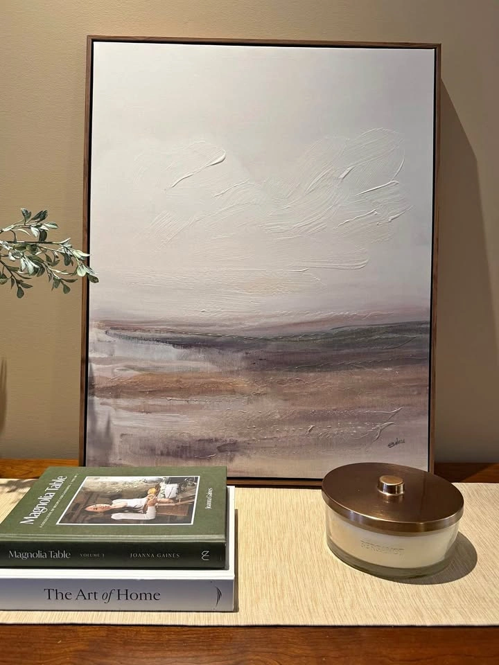 Canvas Art Work, LIKE NEW! 23”x 29”