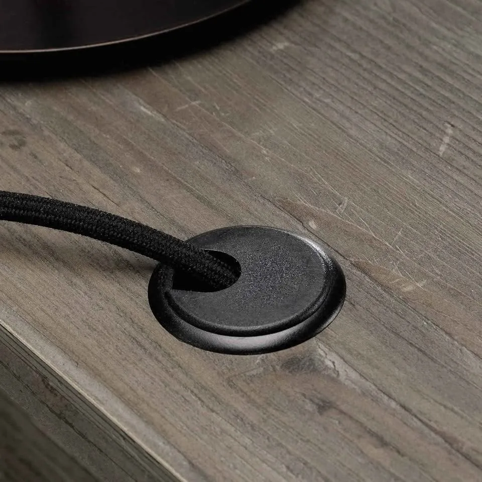 Sauder L-Desk 59 x 66 Inch Pebble Pine Finish BRAND NEW image indicator(8)