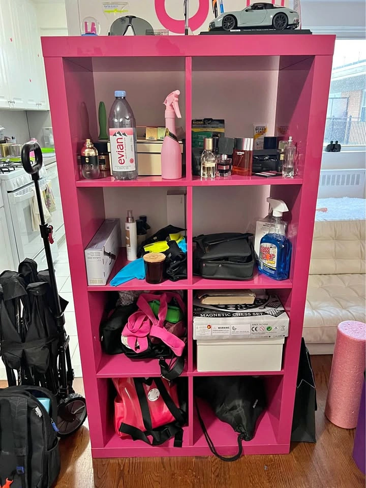 Pink Storage Shelf