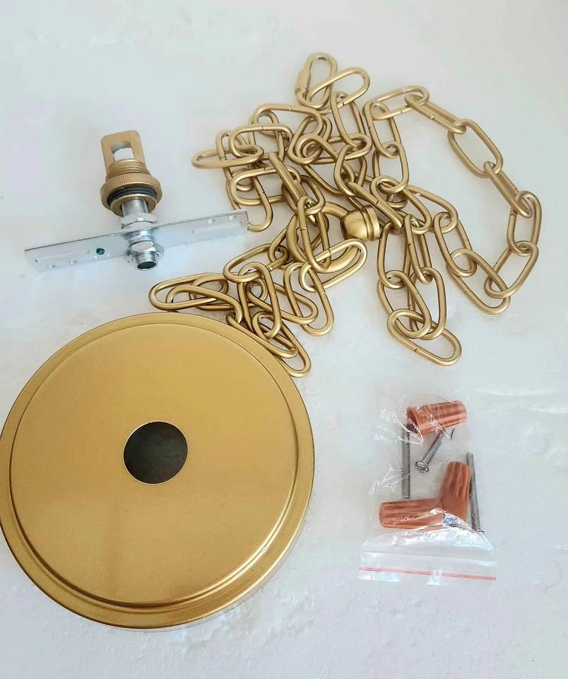 Chandelier Pendant 6 lights - Gold - photo 2