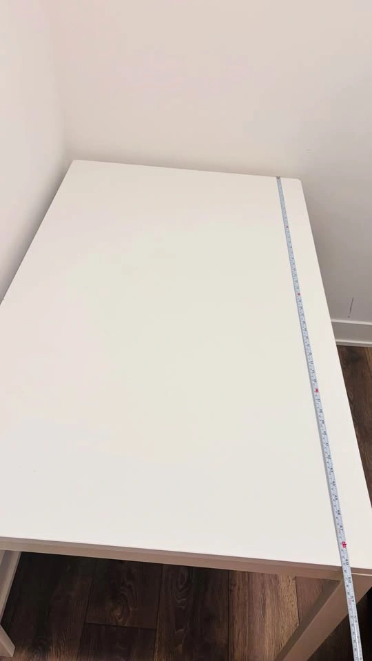 Ikea White Dining Table - photo 3
