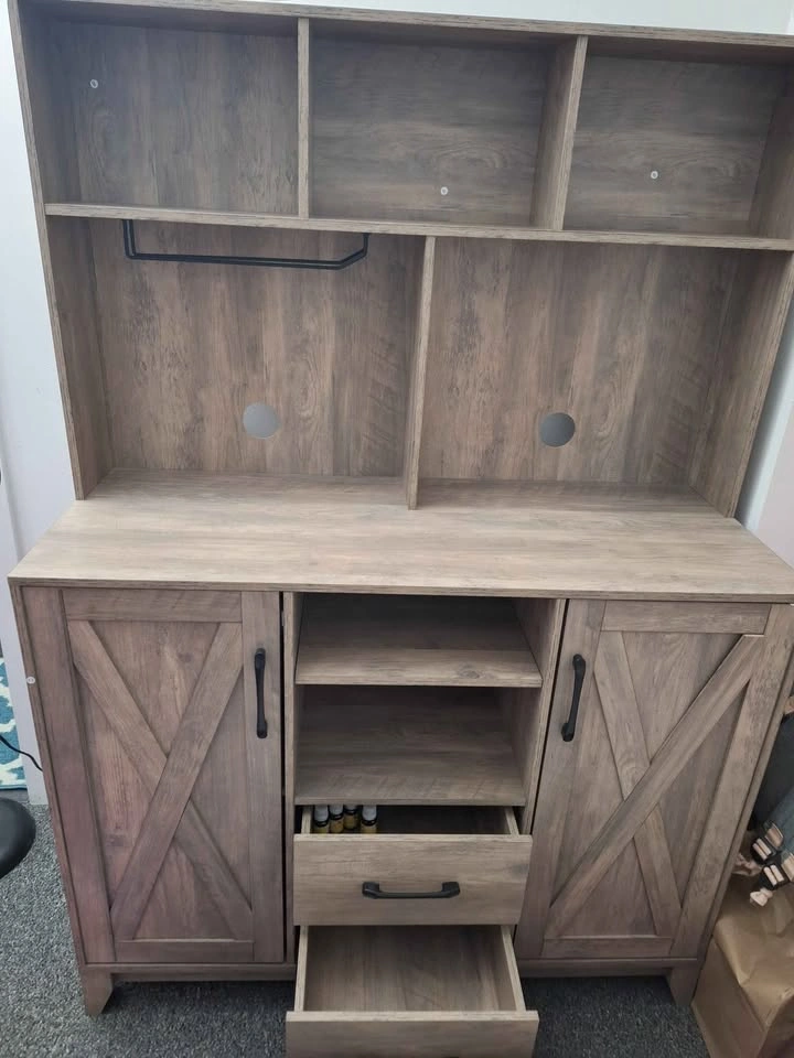 Farmhouse Style Wood Hutch/Buffet - photo 2