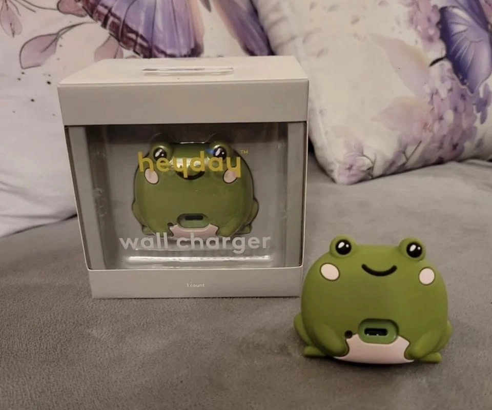 Heyday Frog Wall Charger – USB-C (15W Fast Charging) – NEW