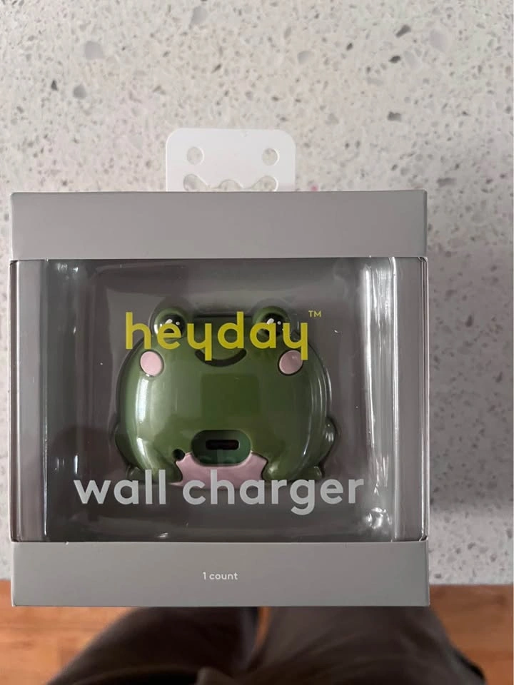 Heyday Frog Wall Charger – USB-C (15W Fast Charging) – NEW - photo 4