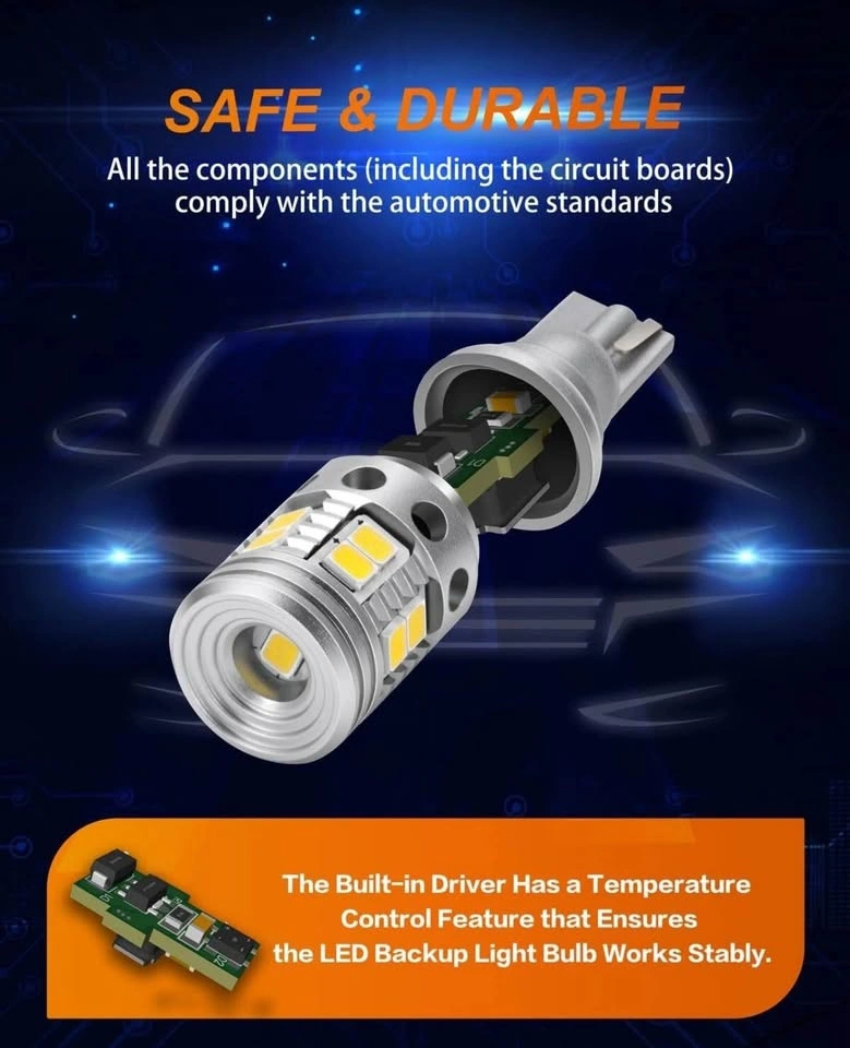 921 LED Reverse Light Bulb (Pack of 2) - photo 4