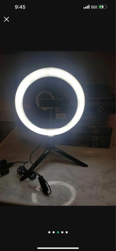 Ring Light 10 inches, 3 Light Modes, Dimmable - photo 3
