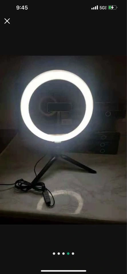 Ring Light 10 inches, 3 Light Modes, Dimmable - photo 4