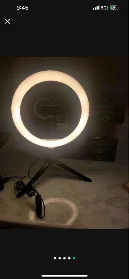 Ring Light 10 inches, 3 Light Modes, Dimmable - photo 5