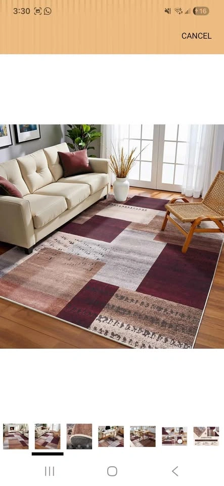 Brand New 9x6 Washable Area Rug - photo 2