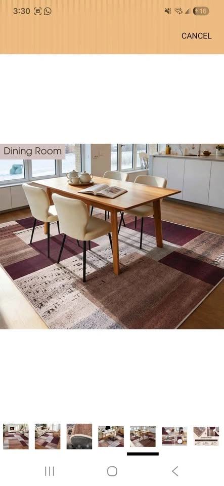 Brand New 9x6 Washable Area Rug - photo 5
