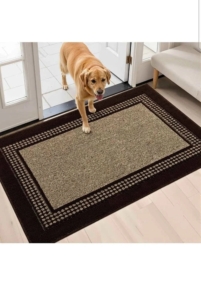 Indoor Door Mat, 32"x48" Non Slip Absorbent