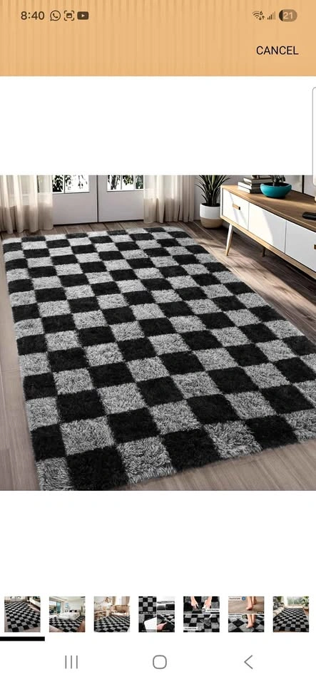 Rugs for Bedroom Living Room, 5x7