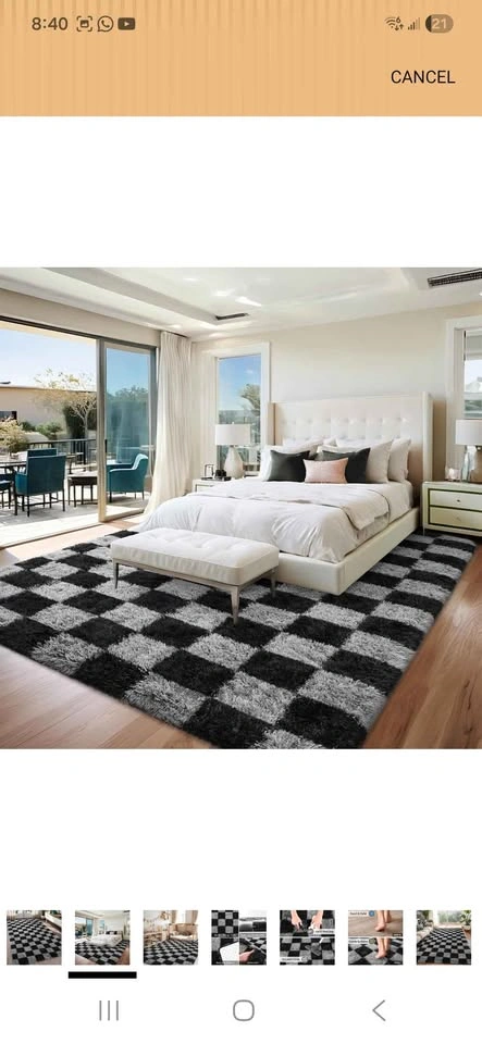 Rugs for Bedroom Living Room, 5x7 - photo 2