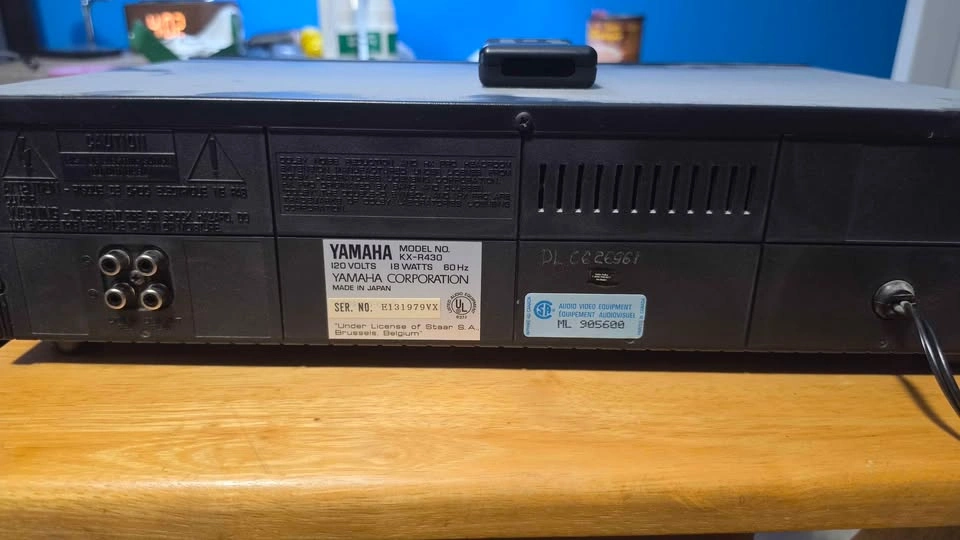 Vintage Yamaha Stereo Receiver & Cassette Deck Bundle - photo 3