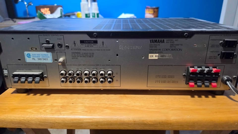 Vintage Yamaha Stereo Receiver & Cassette Deck Bundle - photo 5