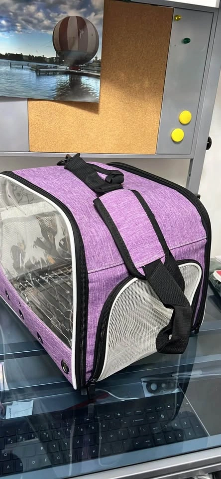Purple Pet Carrier - photo 3