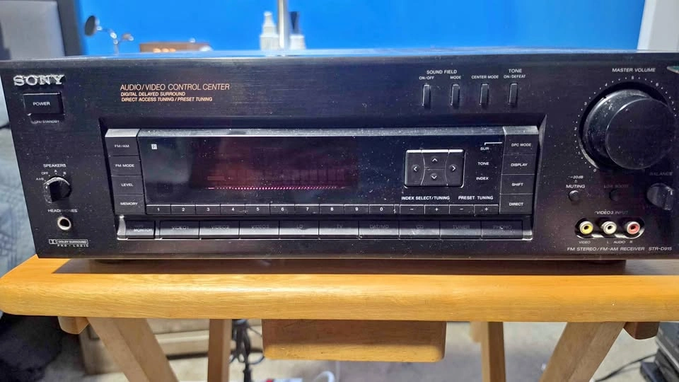 90s Audio Power Stack (2 Sony Receivers + Pioneer 5-Disc Changer