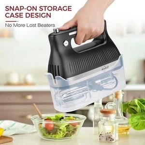 5-Speed Electric Hand Mixer with Case - photo 3