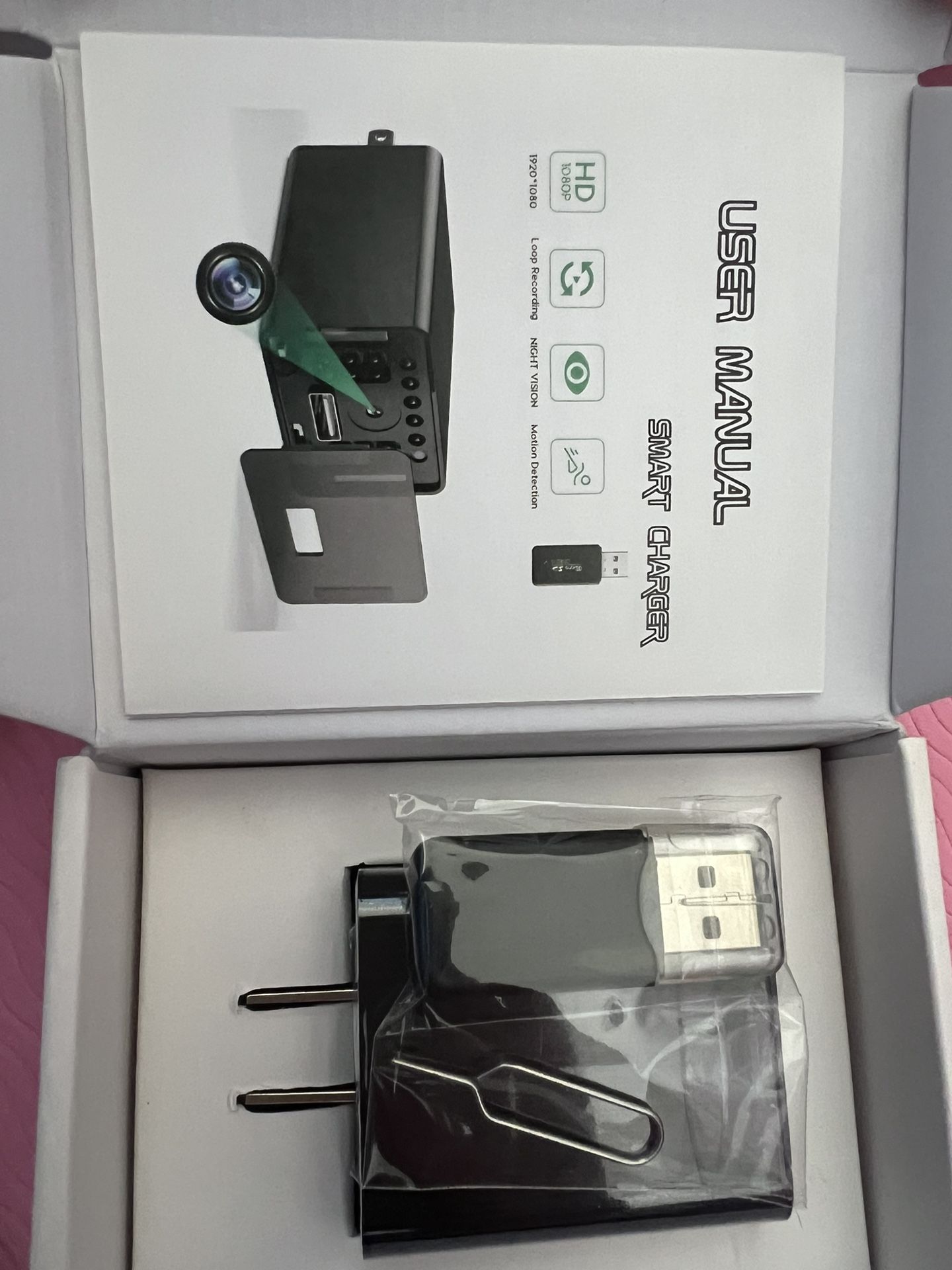 Mini Camera Nanny Cam Smart Charger 1920x1080