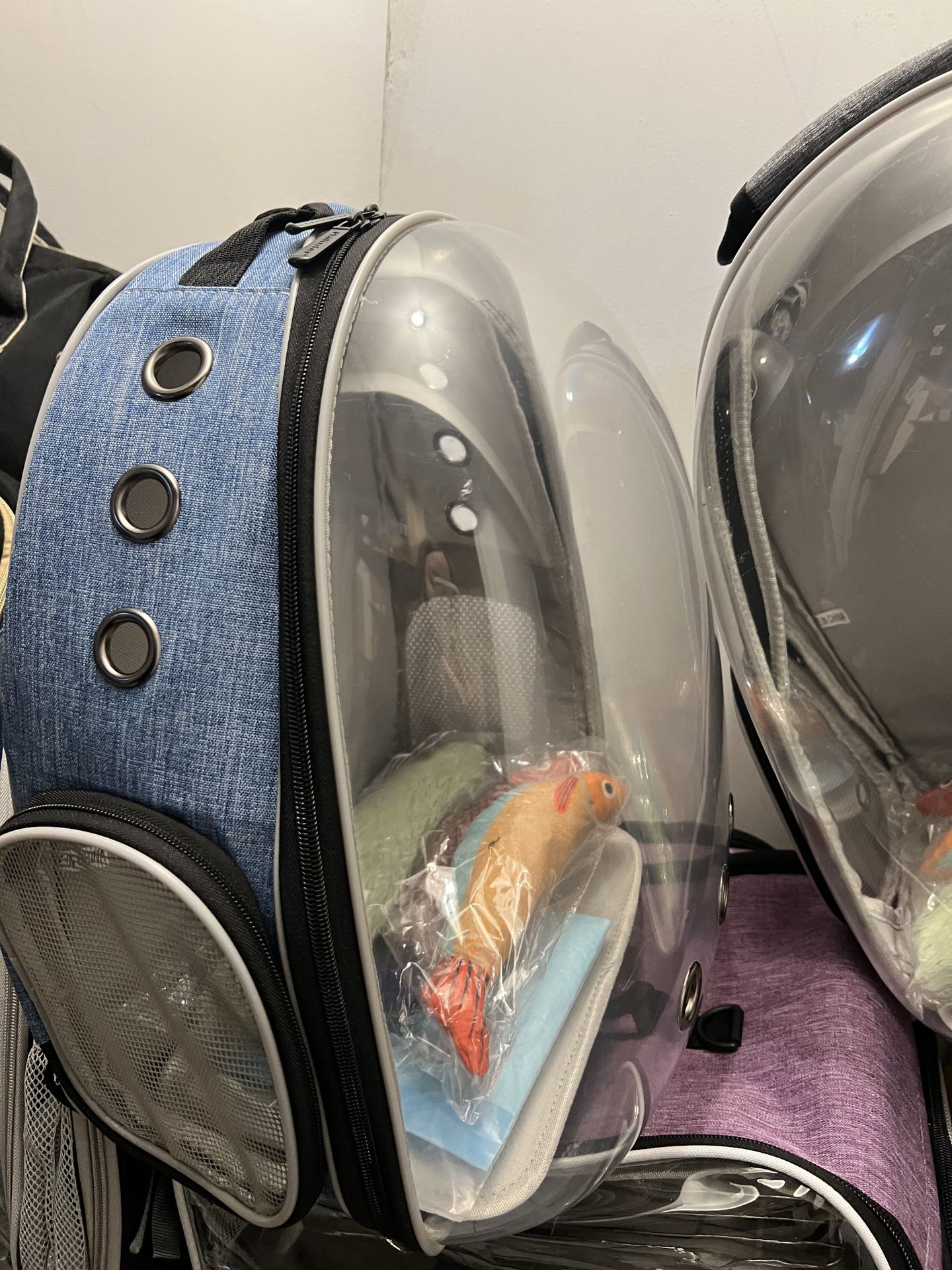 Pet Carrier Backpack, Cat Toy, Training Pad - $22 Each - photo 2