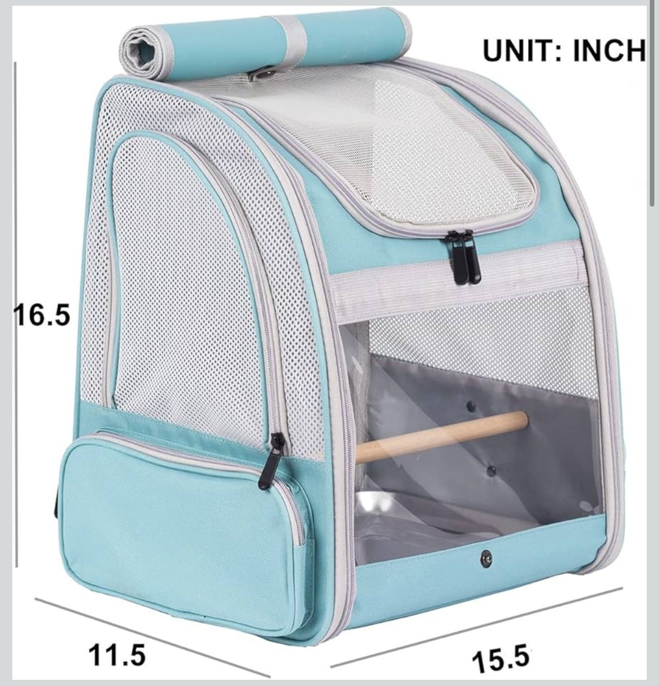 Bird Backpack Carrier with Stand Perch - photo 2