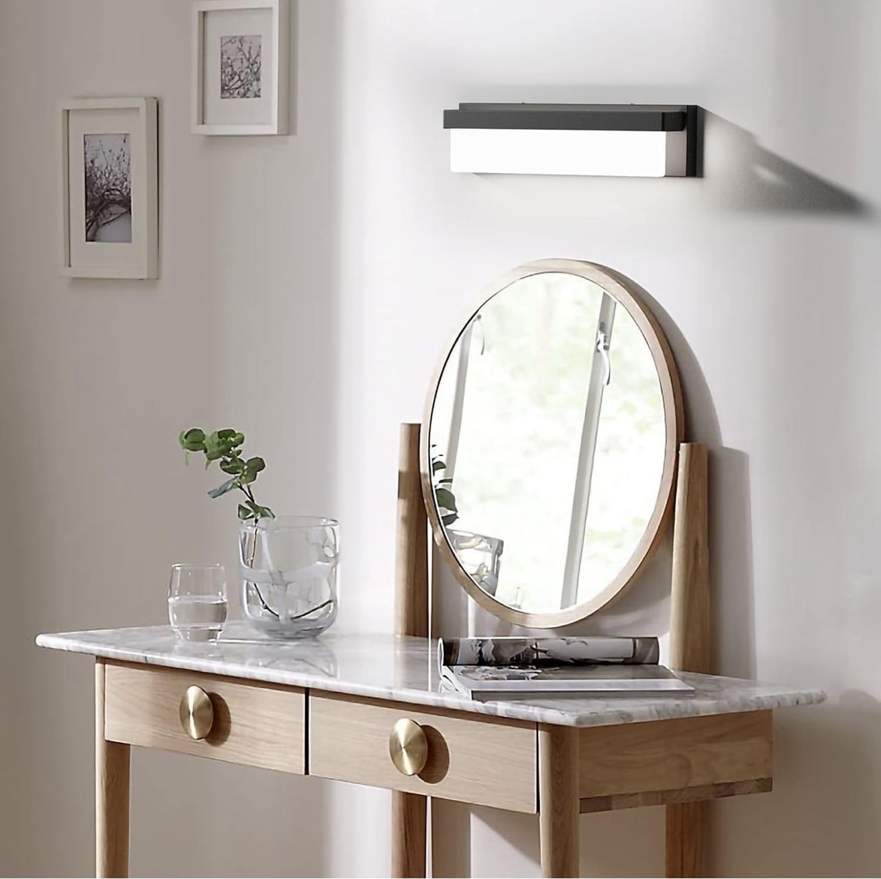 LED Bathroom Vanity Light - 16.5" Black Matte - photo 2