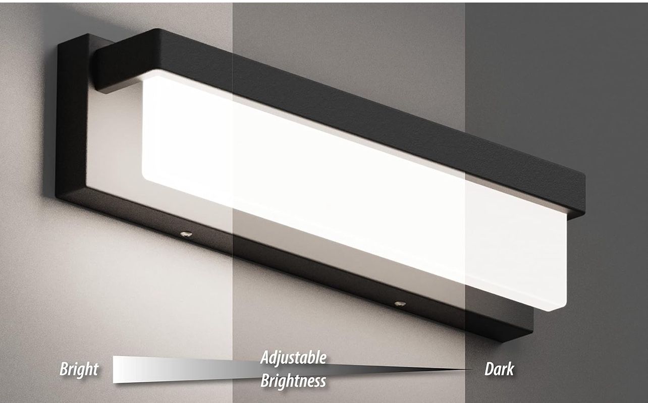 LED Bathroom Vanity Light - 16.5" Black Matte - photo 5