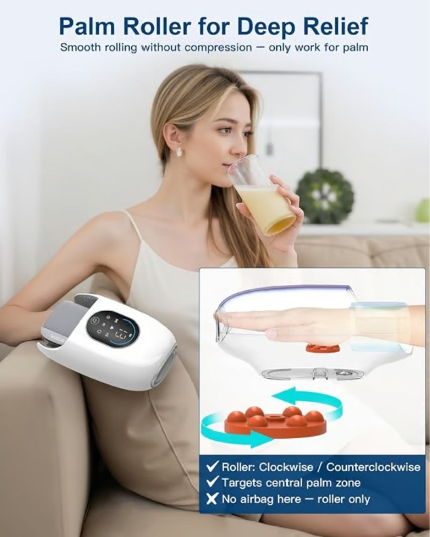 Hand Massager with Heat & Compression - photo 4