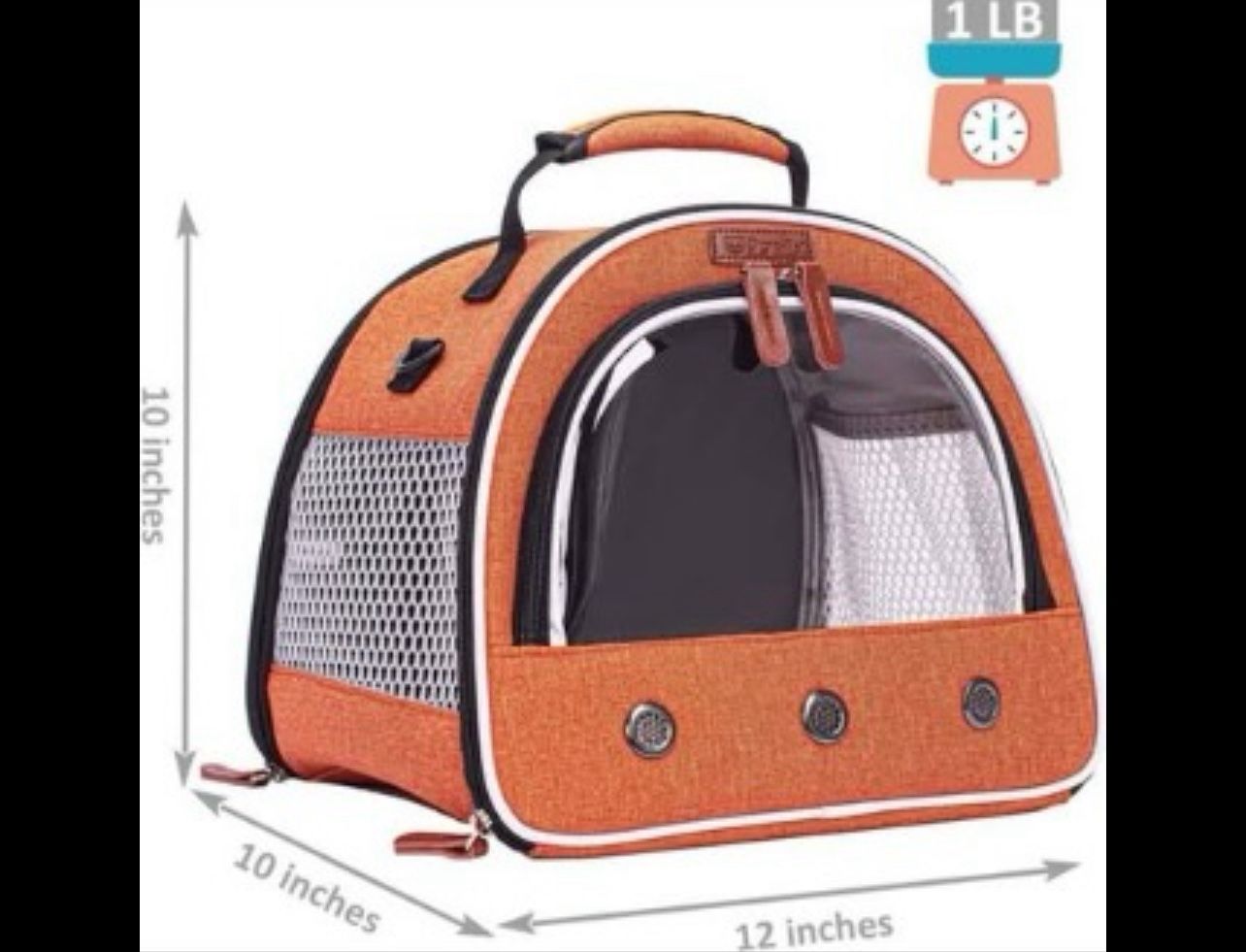 Small Bird Travel Cage Carrier - photo 2