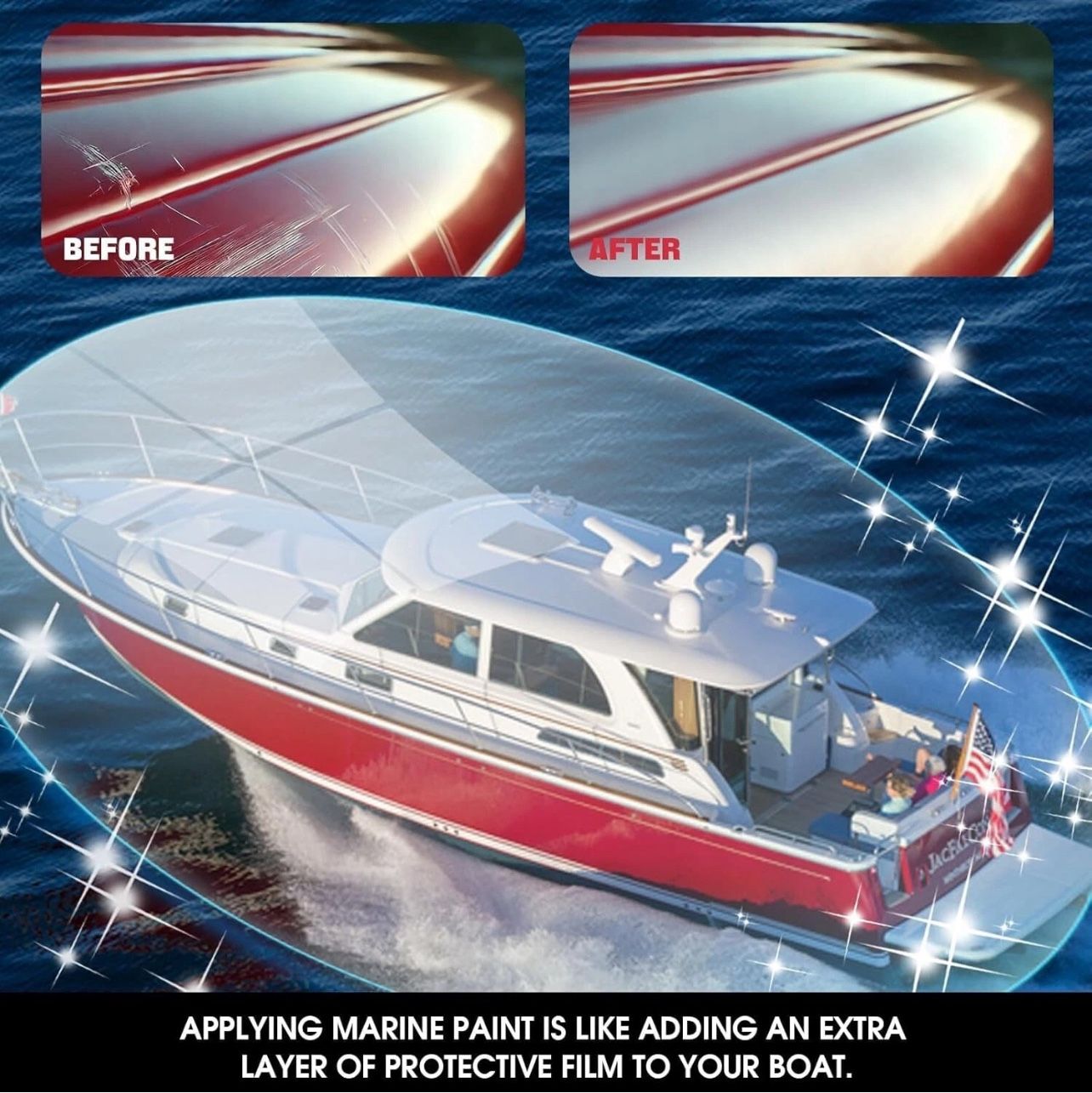 Marine Fiberglass Repair Kit for Boats - Gel Coat Repair - photo 4