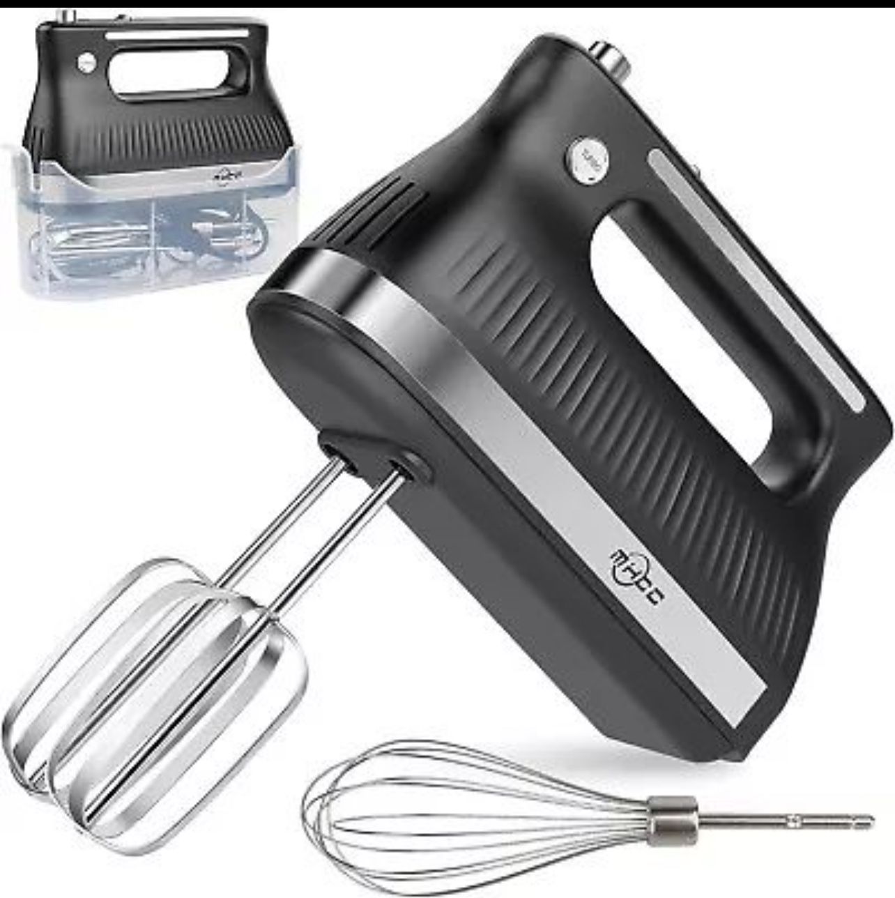 250-Watt 5-Speed Electric Hand Mixer w/ Case