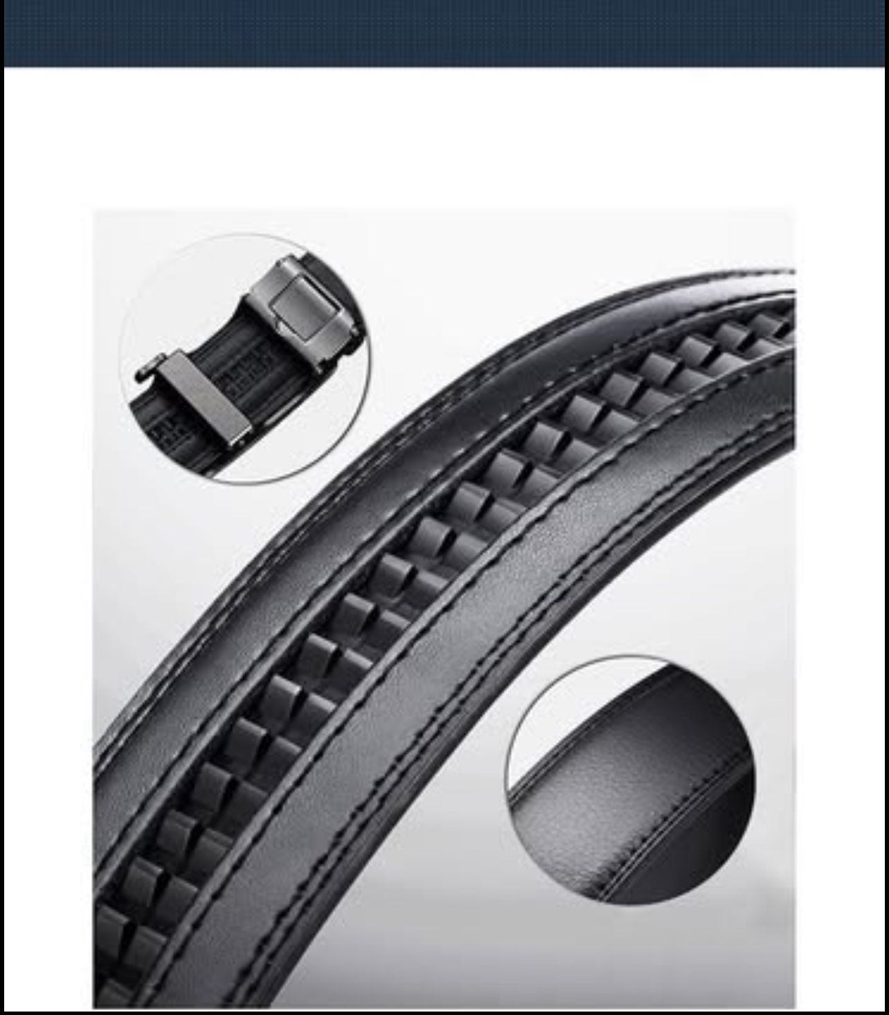 Men's Ratchet Belt - Easy Slide, Non-Perforated - photo 3