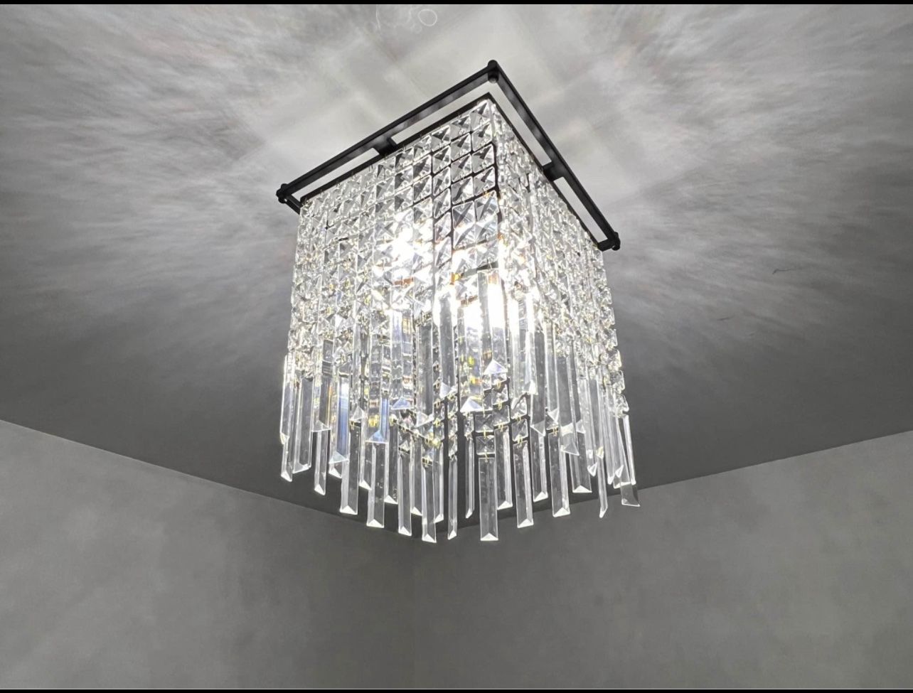 12inch Crystal Chandelier - New, Opened Box