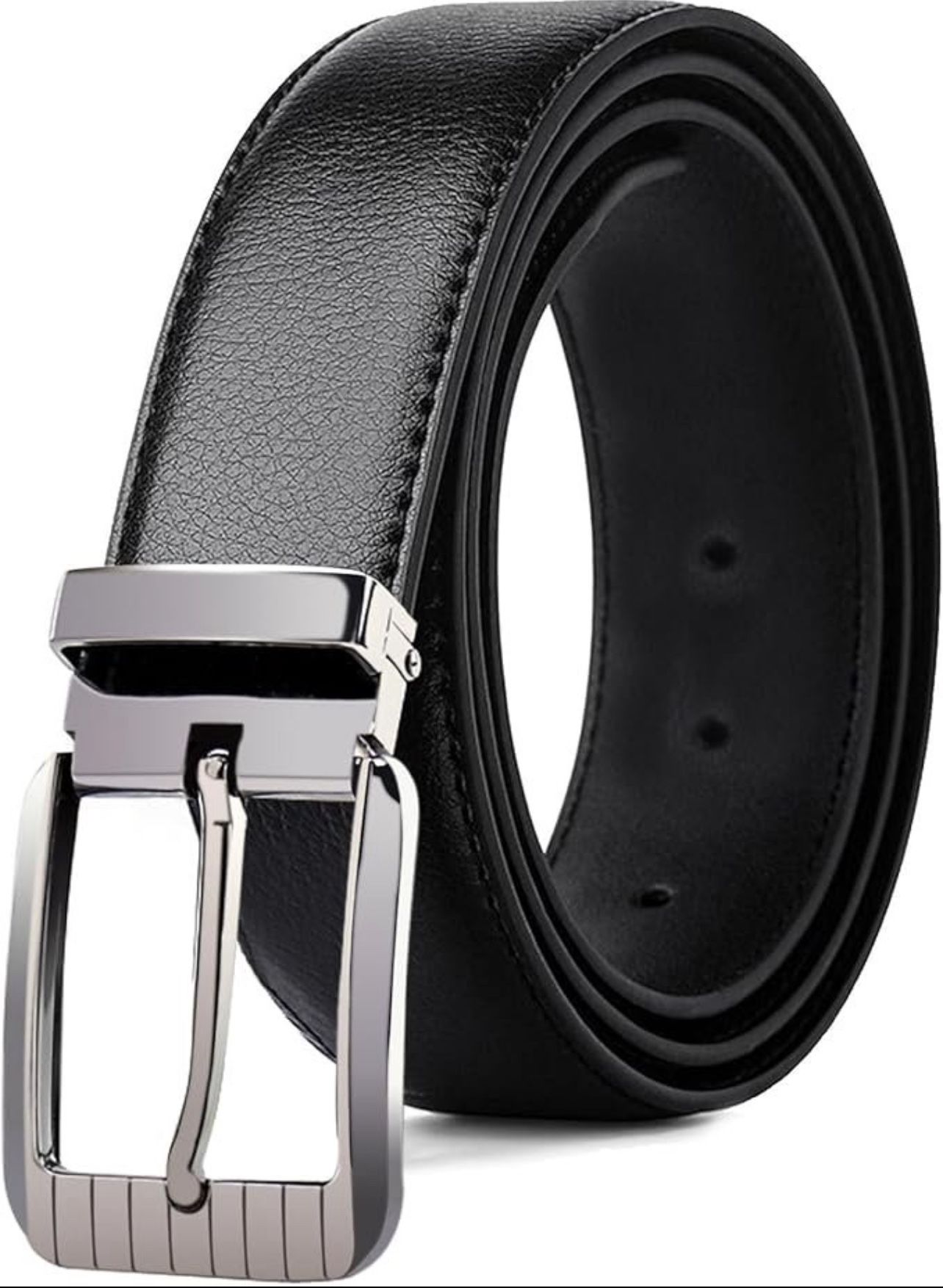 Men's Dress Belt - 1.3" Single Prong Buckle
