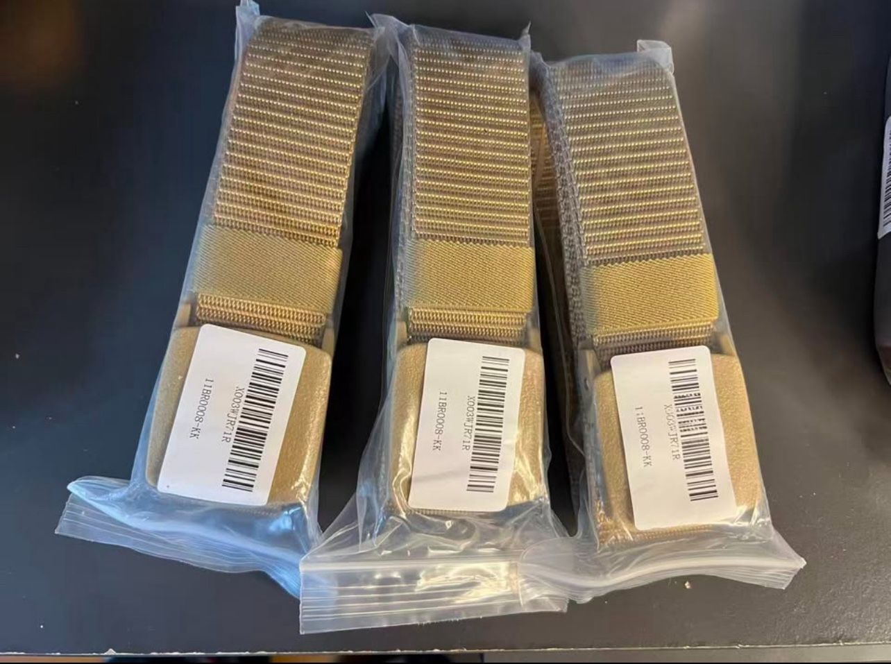 3 Pack Men's Tactical Nylon Belts - photo 4