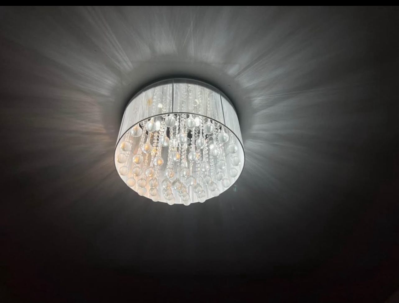Crystal Chandelier 18" Wide, 12.5" Height - photo 4