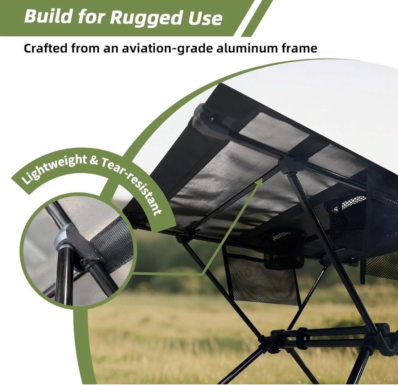 Portable Camping Table with Cup Holders - photo 5