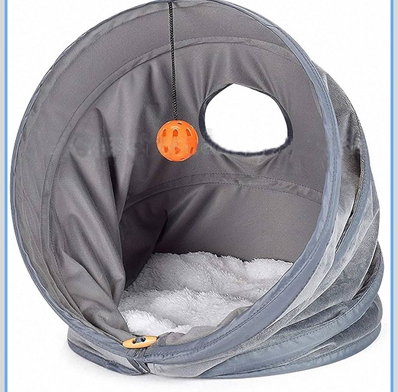 Cat tunnel bed