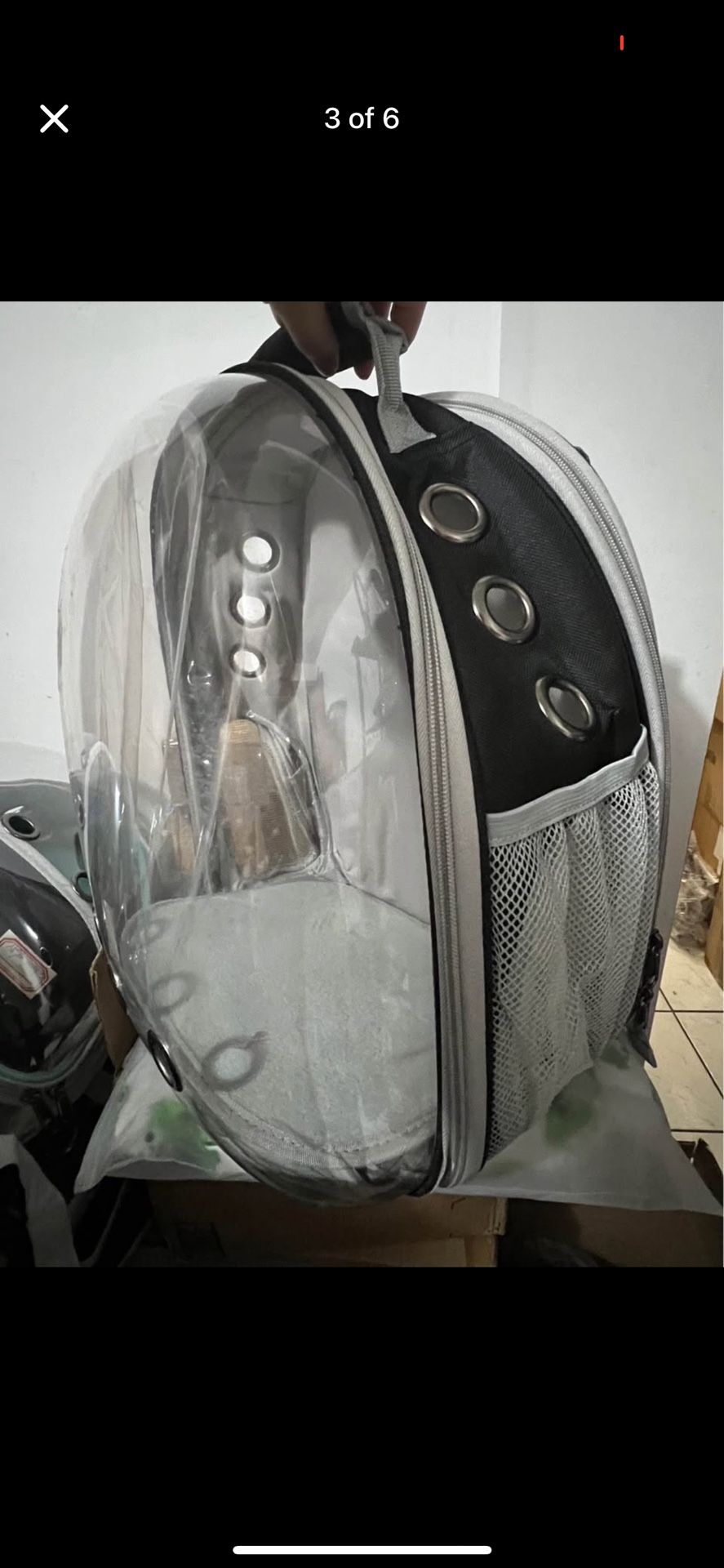 Extendable Pet Carrier - Needs Cleaning & Scratch Repair - photo 5